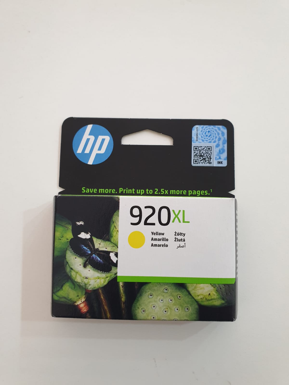 Tinteiro HP 920XL Amarelo