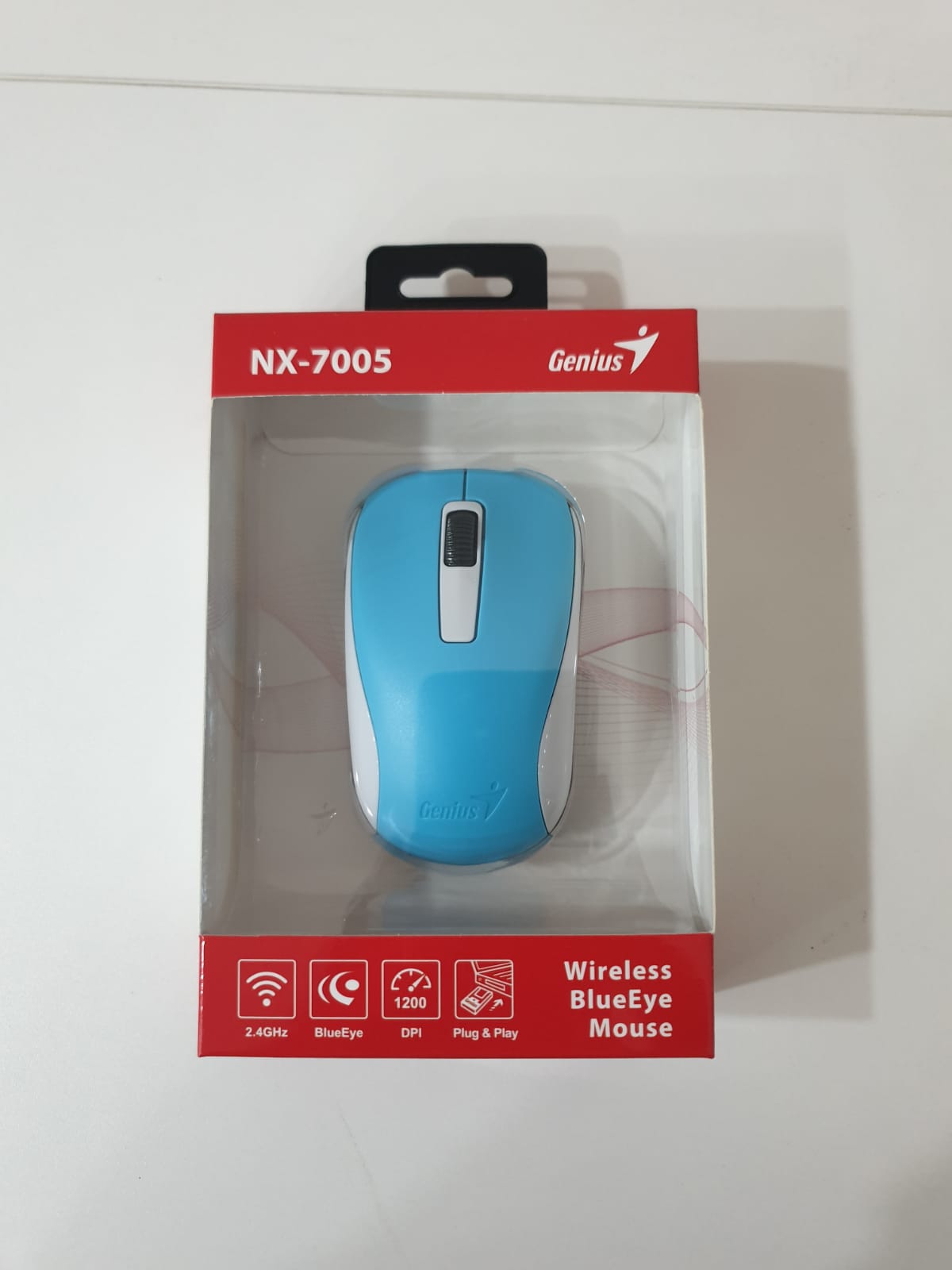 Mouse Genius NX-7005 Wireless Azul